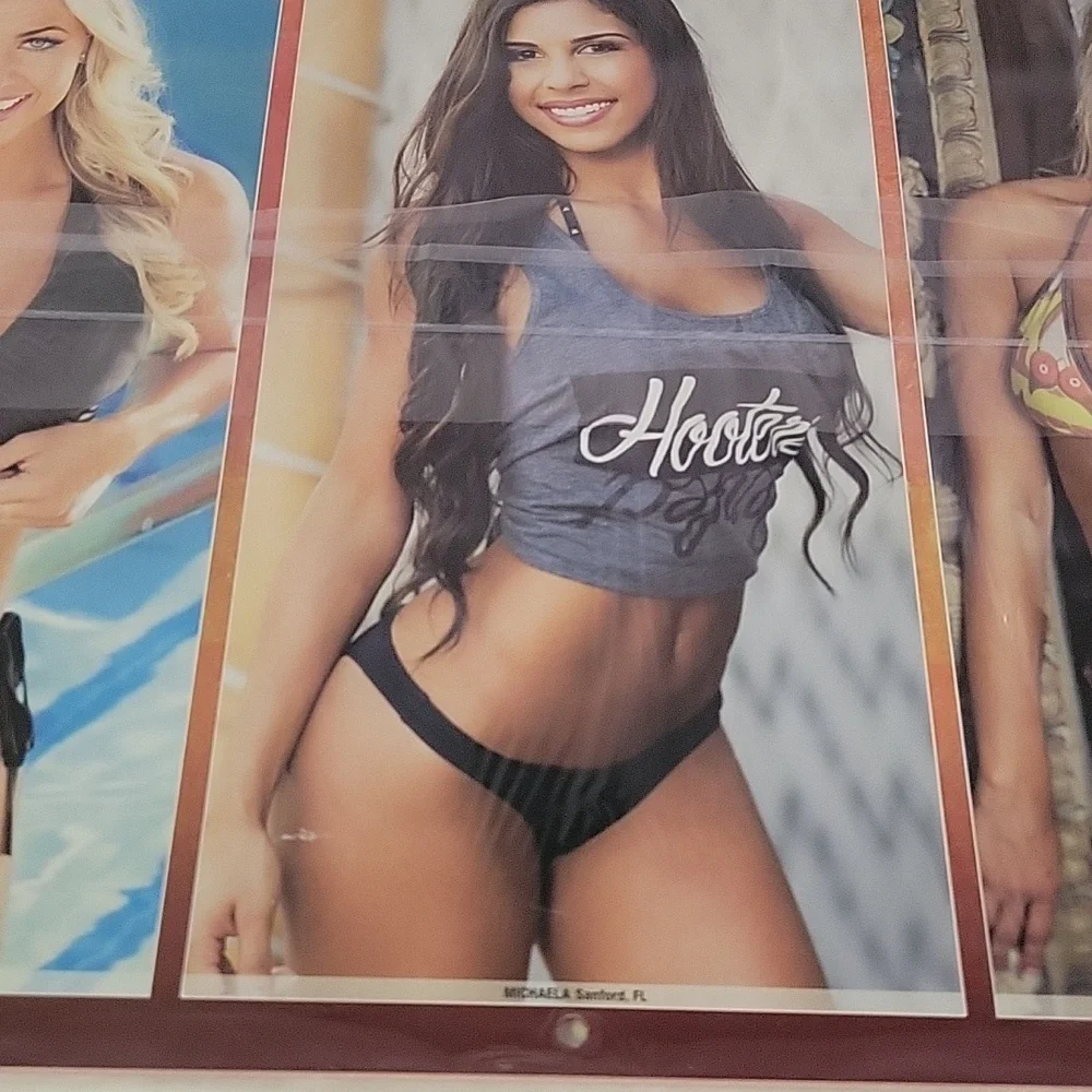 New-sealed Never Used HOOTERS Collection Calendar Girls 2016